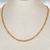 Cadena Figaro 5.25gr / 67.3cm / Oro Amarillo +1 18K %