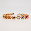 Pulso Tennis 25.25gr / 21cm / 8.22mm Oro Amarillo 18K