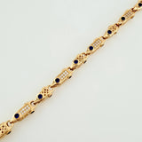 Pulso Rustico Barril Cohete 17.5gr / 20.5cm / 5.55mm Oro Amarillo 18K $