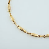 Pulso Rustico Eslabon 4.1gr / 21.5cm / 3.32mm Oro Amarillo 18K $