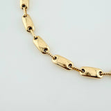 Pulso Rustico Eslabon 5.3gr / 21cm / 4.53mm Oro Amarillo 18K $