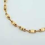 Pulso Rustico Barril Cuadrado 4.6gr / 19.5cm / 4.4mm Oro Amarillo 18K $