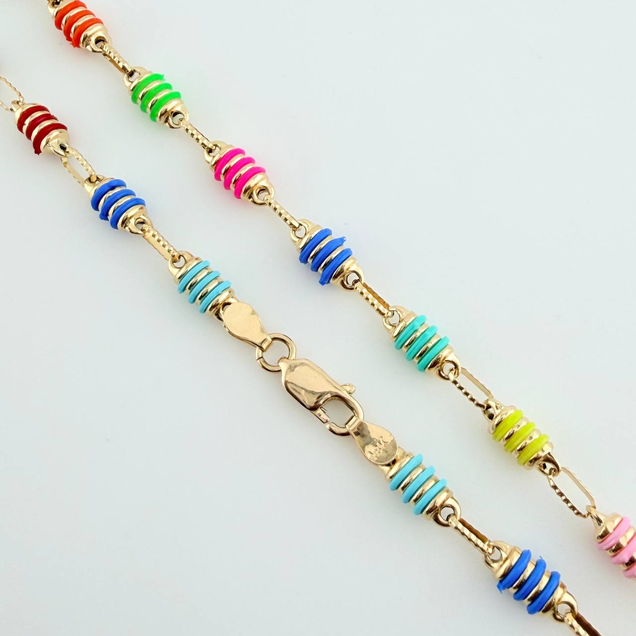 Cadena Rustica Barril 13.35gr / 62cm / 4.5mm Oro Amarillo 18K $