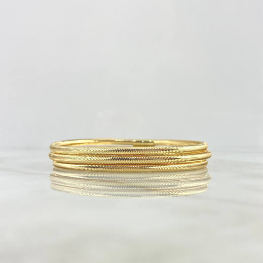 Pulso Flex 4.7gr / 18cm-20cm / +4 Oro 18K
