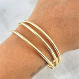 Pulso Flex 4.7gr / 18cm-20cm / +4 Oro 18K
