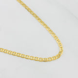 Cadena Escalera 6.7g / 60.05cm / 2.75mm Oro Amarillo 18K