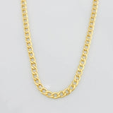 Cadena Cubana 4.1g / 60cm / 3.13mm Oro Amarillo 18K