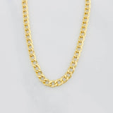 Cadena Cubana 3.2g / 40cm / 3.12mm Oro Amarillo 18K