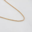 Cadena Veneciana 2.65g / 50.05cm / 0.9mm Dos Oros Blanco Rosa 18K