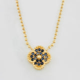 Cadena Militar Trebol 7.45g / 41.05cm / 1.67mm Oro Amarillo 18K