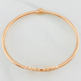 Pulso Aro Trebol 7.3g / 17cm / 2.4mm Oro Rosa 18K
