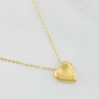 Cadena Aro Seguido Corazon 1.8g / 45.5cm / 0.7mm Oro Amarillo 18K