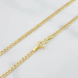 Cadena Cubana 3.35g / 59.05cm / 2.26mm Oro Amarillo 18K