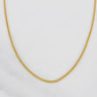 Cadena Mini Cubana 4.45g / 51cm / 1.29mm Oro Amarillo 18K