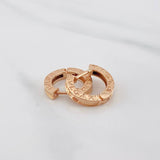 Candongas Bv 3.75g / 1.05cm Oro Rosa 18K