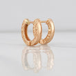 Candongas Bv 3.75g / 1.05cm Oro Rosa 18K