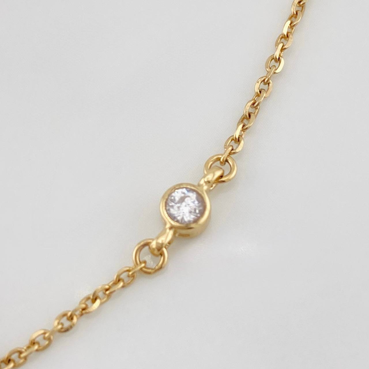 Pulso Aro Seguido Trebol 2.95g / 17.05cm / 0.77mm Oro Amarillo 18K