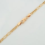Cadena Figaro 10.3g / 50.5cm / 1.7mm Oro Amarillo 18K
