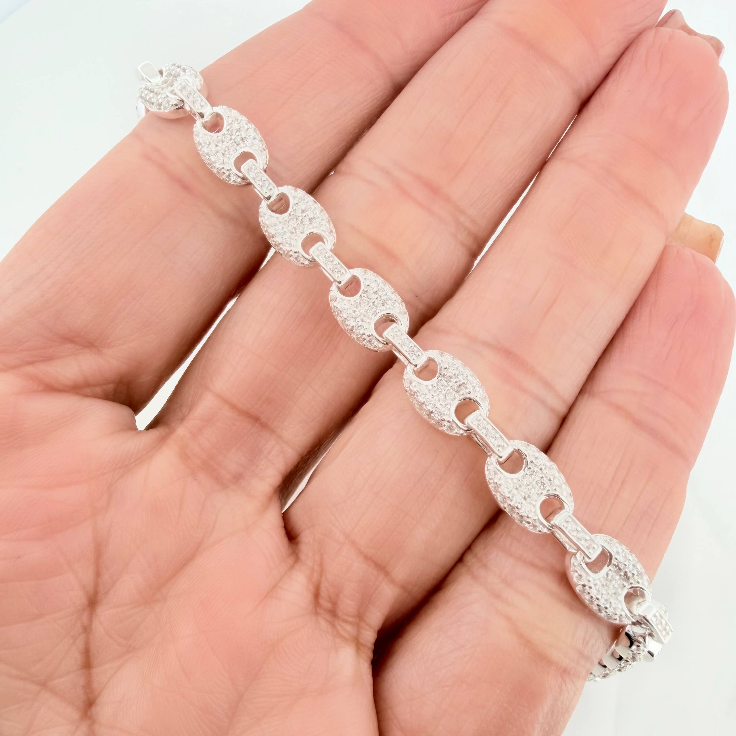 Pulso Gc 12.2g / 18cm / 7.7mm Plata 925