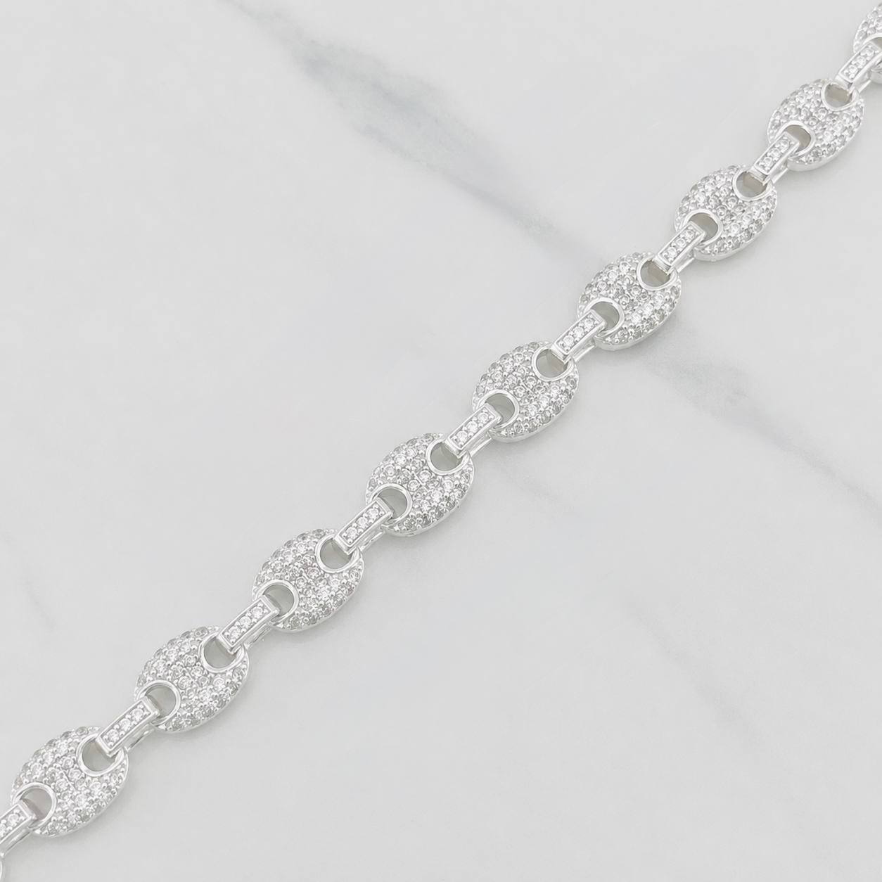 Pulso Gc 12.2g / 18cm / 7.7mm Plata 925
