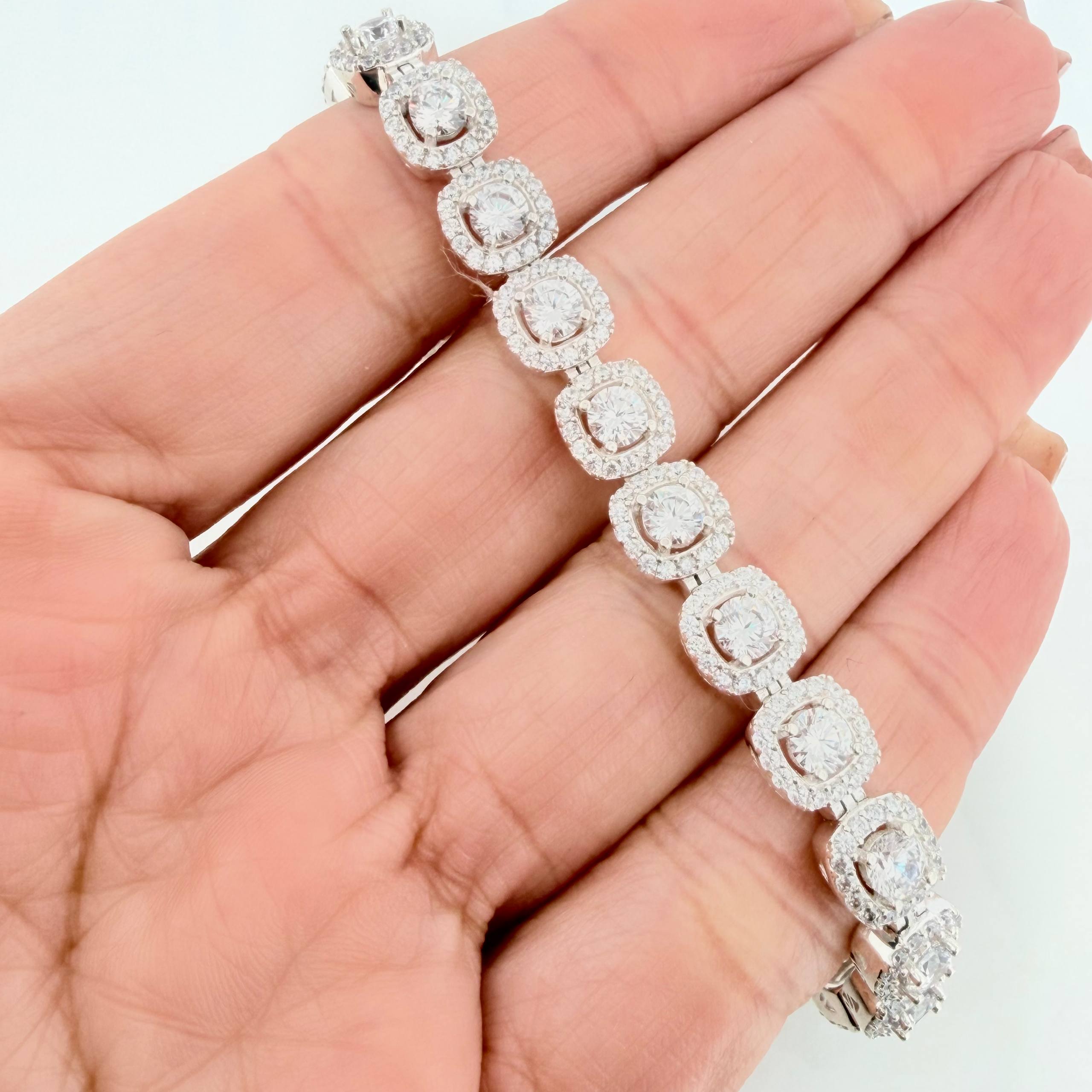 Pulso Tennis 21.45g / 18cm / 8mm Plata 925