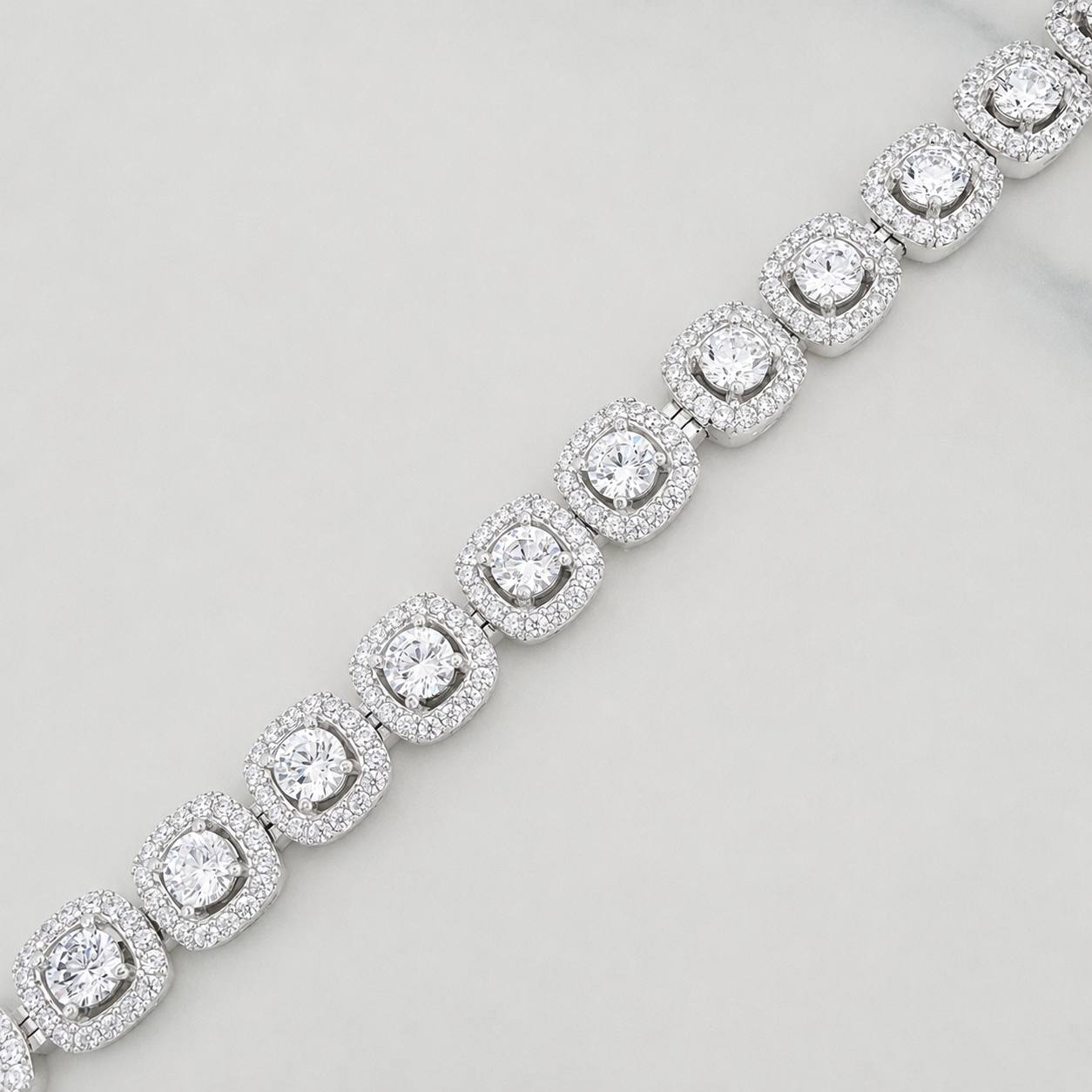 Pulso Tennis 21.3g / 18cm / 8mm Plata 925
