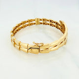 Pulso Espiga 16.65g / 17.2cm / 12mm Oro Amarillo 18K