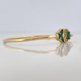 Pulso Aro Mariposas 3.2 g / 16 cm / 1.6 mm Oro Amarillo 18K