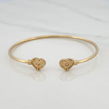 Pulso Aro Corazones 3.3 g / 16 cm / 1.6 mm Oro Amarillo 18K