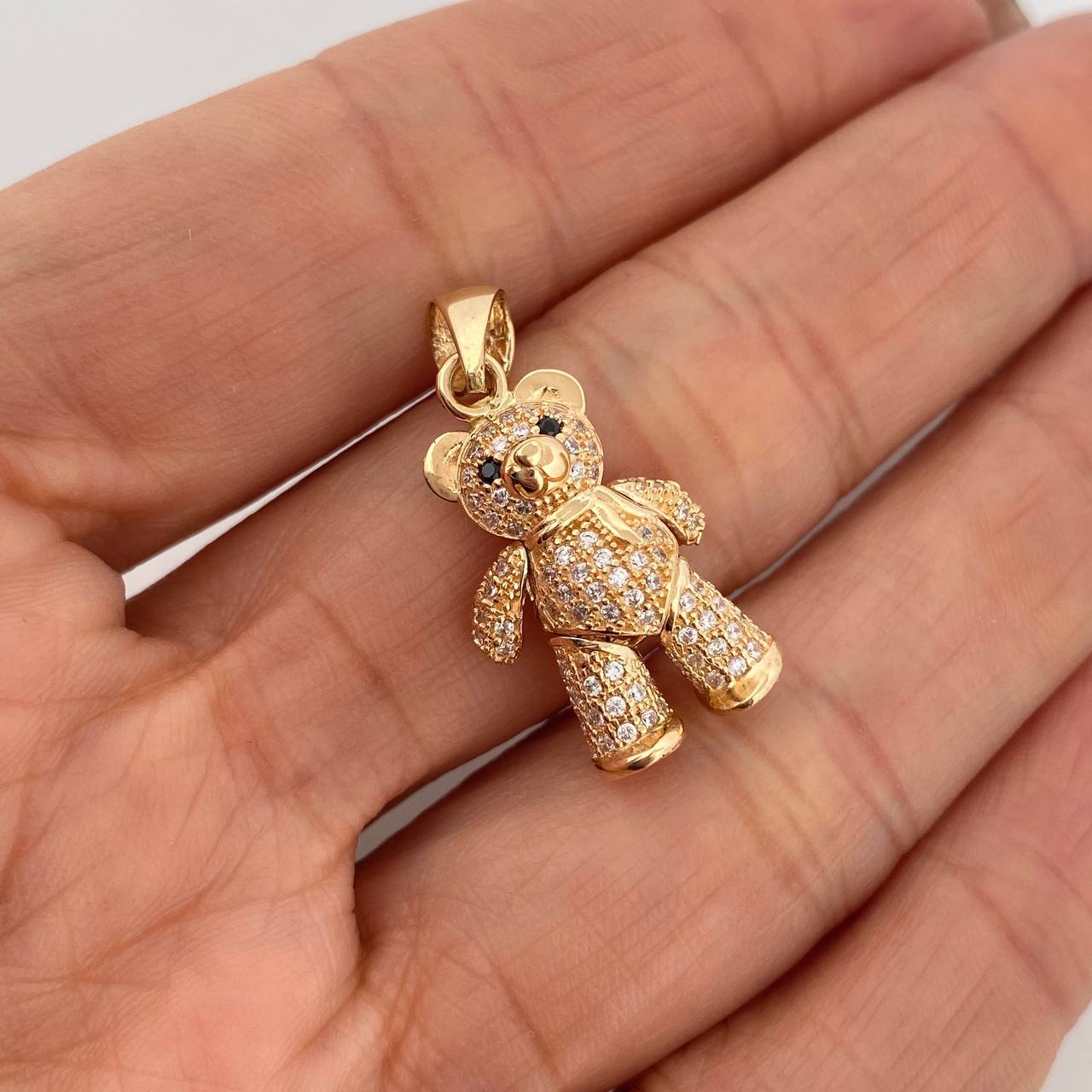 Dije Oso Articulado 4.65 g / 3 cm Oro Amarillo 18K