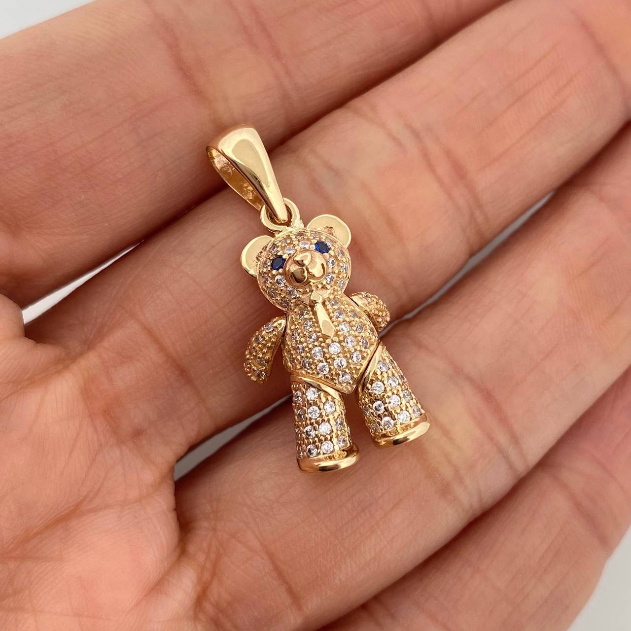 Dije Oso Articulado 4.65 g / 3 cm Oro Amarillo 18K