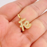 Dije Fe 1.25g / 2cm Oro Amarillo 18K