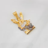 Dije San Miguel Arcangel 4.25g / 3cm Tres Oros 18K