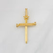 Dije Cruz Clavo 4.15g / 4.05cm Oro Amarillo 18K