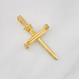 Dije Cruz Clavo 4.15g / 4.05cm Oro Amarillo 18K
