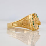 Anillo Herradura Caballo 6.35g / T10 1/2 Oro Amarillo 18K