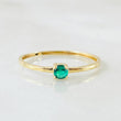 Anillo Solitario 0.65gr / T5 / Oro Amarillo 18K ©