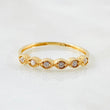 Anillo Linea de Ojos 1.15gr / T6 1/2 / Oro Amarillo 18K