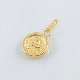 Dije Letra P 0.6gr / 1.9cm / Oro Amarillo 18K