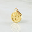 Dije Letra P 0.6gr / 1.7cm / Oro Amarillo 18K