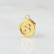 Dije Letra S 0.55gr / 1.7cm / Oro Amarillo 18K