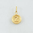Dije Letra Z 0.55gr / 1.5cm / Oro Amarillo 18K