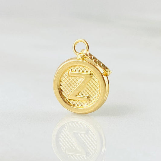 Dije Letra Z 0.55gr / 1.7cm / Oro Amarillo 18K