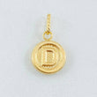 Dije Letra D 0.55gr / 1.9cm / Oro Amarillo 18K