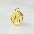 Dije Letra M 0.6gr / 1.7cm / Oro Amarillo 18K