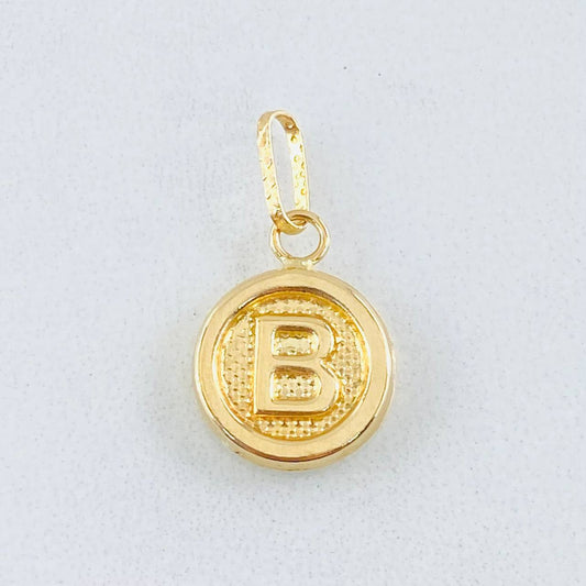 Dije Letra B 0.55gr / 1.9cm / Oro Amarillo 18K *