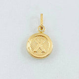Dije Letra X 0.6gr / 1.9cm / Oro Amarillo 18K