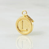 Dije Letra L 0.55gr / 1.9cm / Oro Amarillo 18K