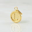 Dije Letra L 0.55gr / 1.7cm / Oro Amarillo 18K ©