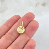 Dije Letra C 0.6gr / 1.9cm / Oro Amarillo 18K